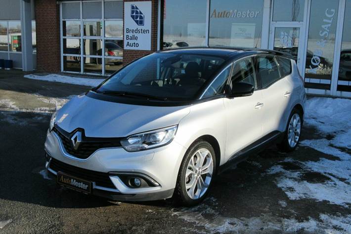 Grå Renault Grand Scenic IV fra 2018