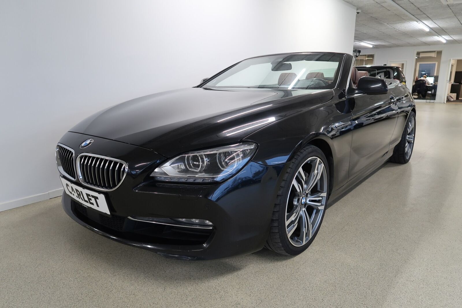 Grå BMW 640d fra 2013