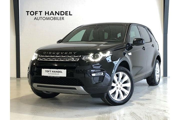 Grå Land Rover Discovery Sport fra 2016