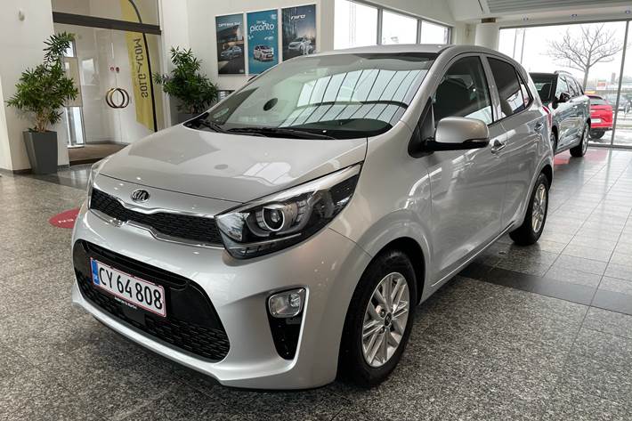 Sølv Kia Picanto fra 2021