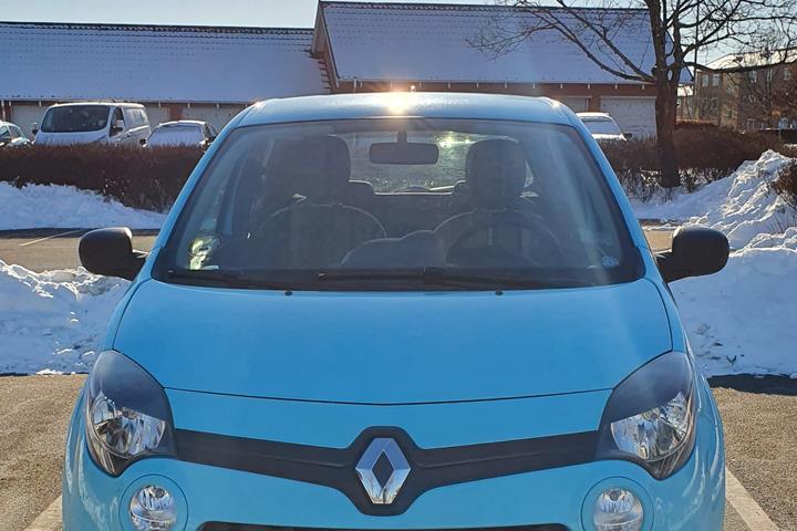 Blå Renault Twingo fra 2013