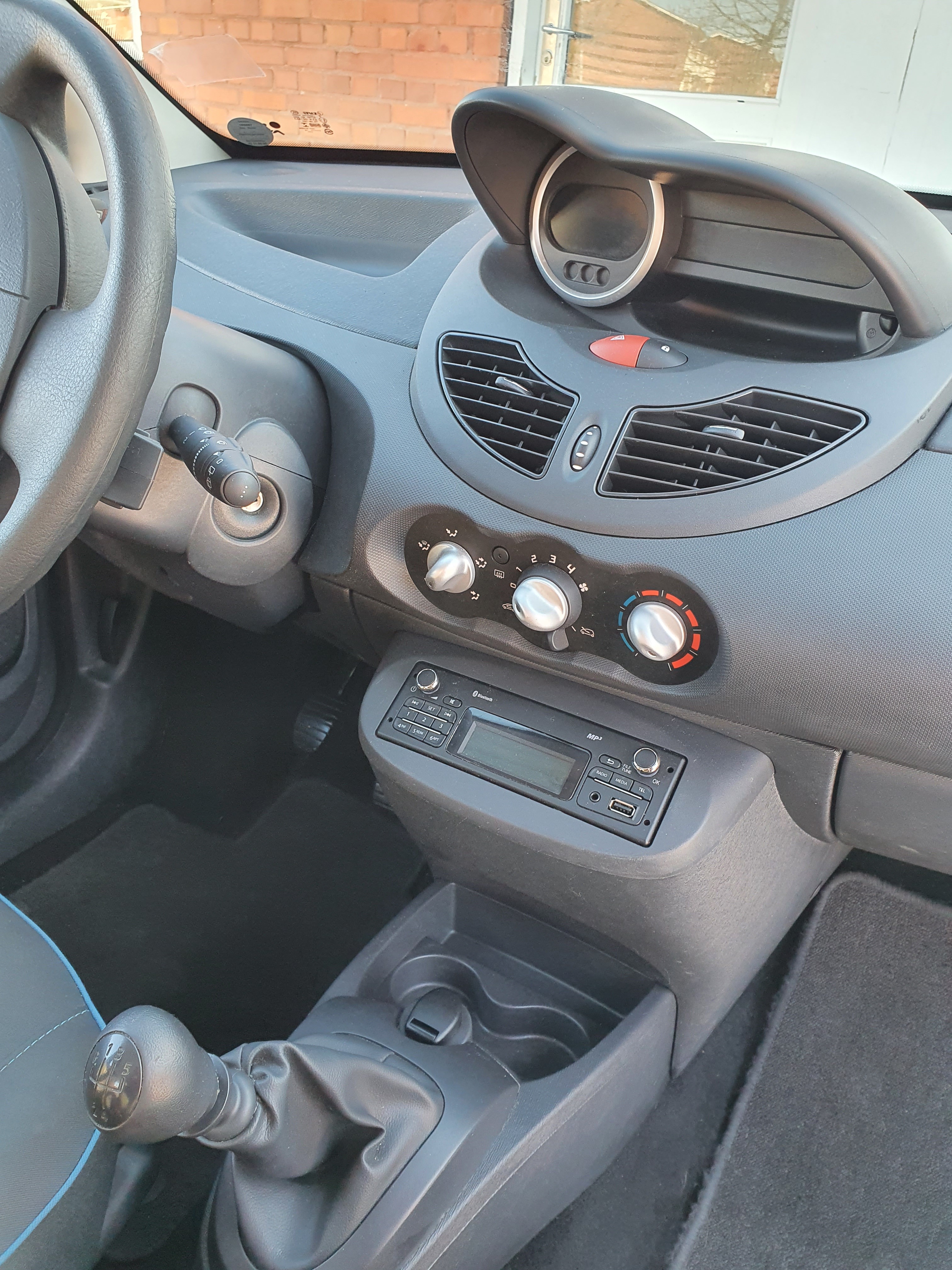 Blå Renault Twingo fra 2013