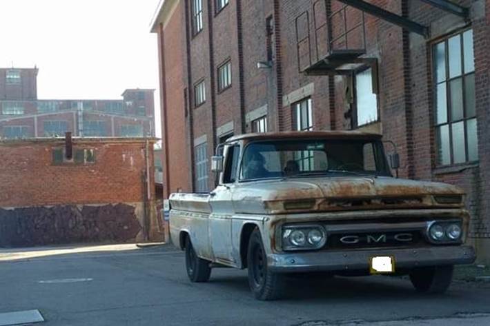 Beige GMC Anden fra 1963