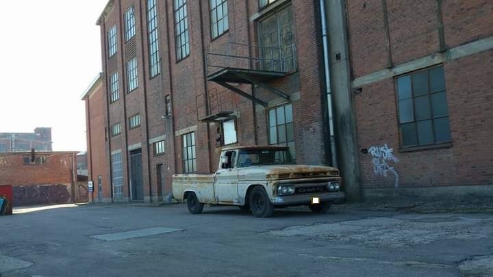 Beige GMC Anden fra 1963
