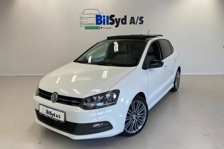 Hvid VW Polo fra 2015