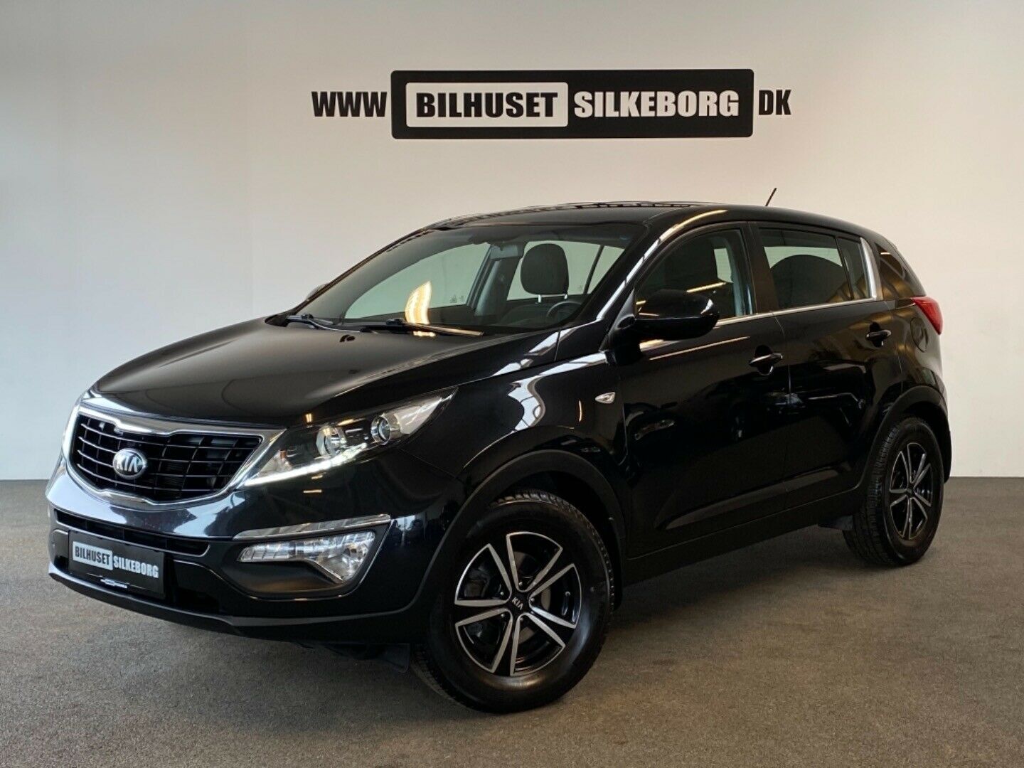Hvid Kia Sportage fra 2015