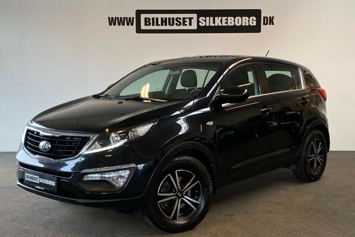 Hvid Kia Sportage fra 2015