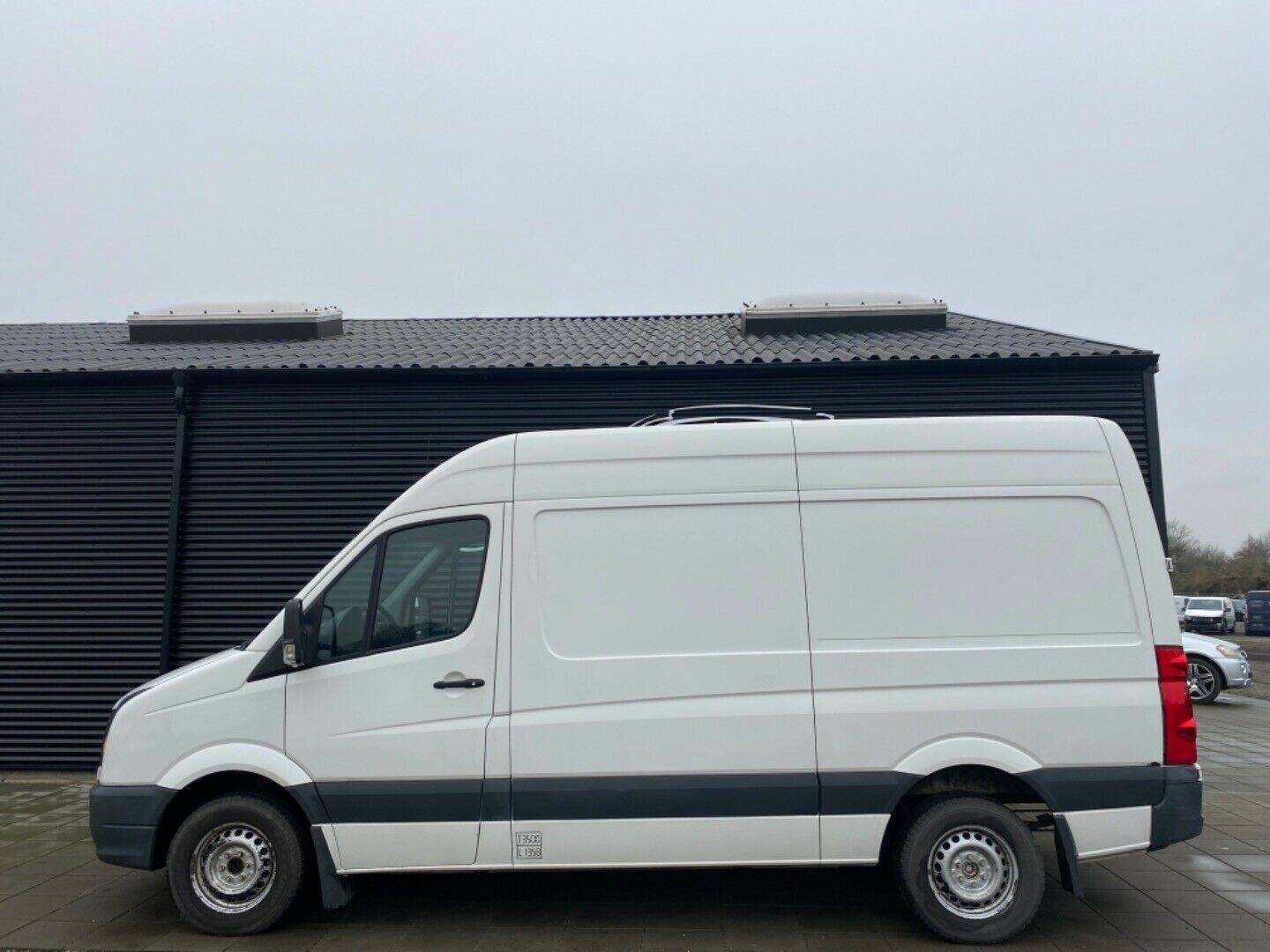 Hvid VW Crafter fra 2014