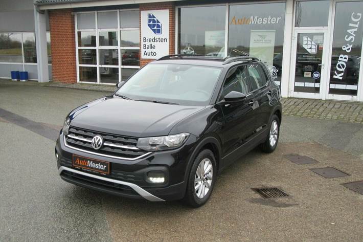 Grå VW T-Cross fra 2020