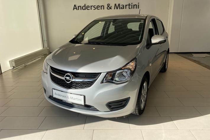 Grå Opel Karl fra 2016