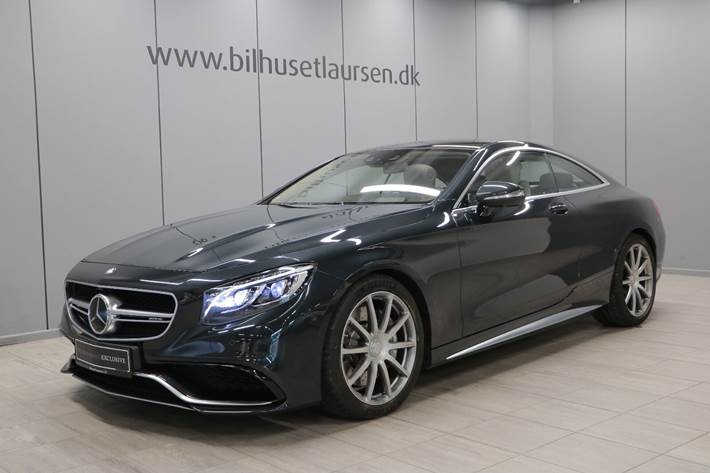 Grå Mercedes S63 fra 2015