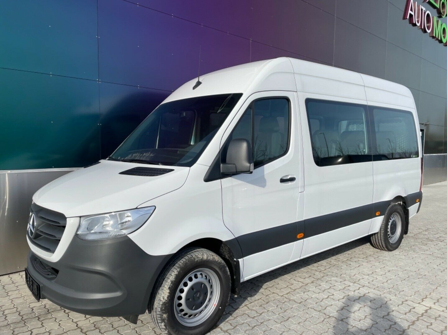 Hvid Mercedes Sprinter 316 fra 2020