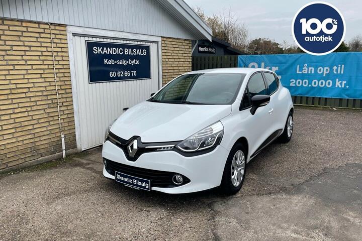 Grå Renault Clio IV fra 2016