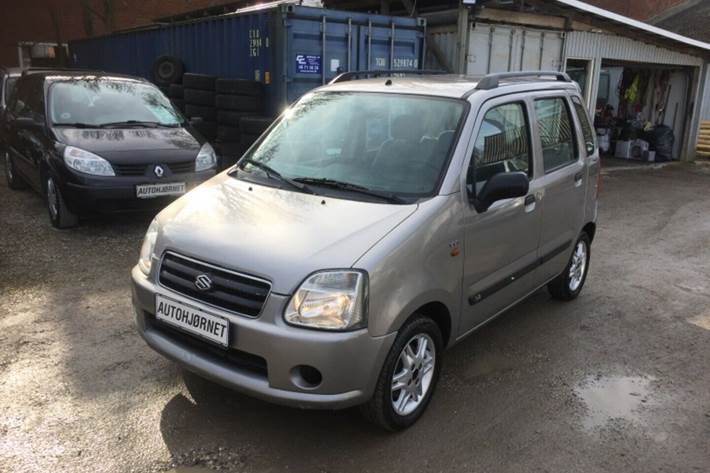 Grå Suzuki Wagon R+ fra 2005
