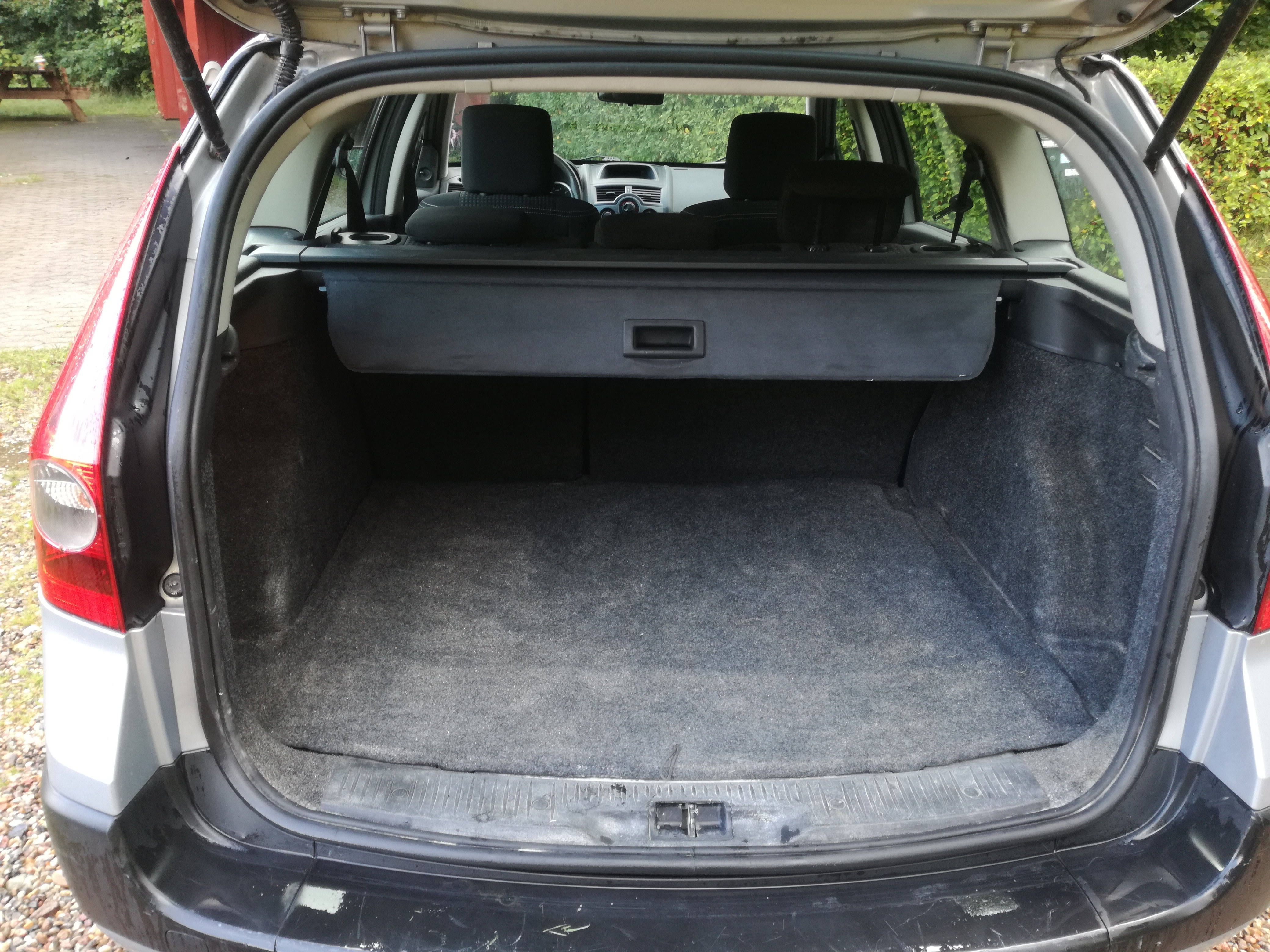 Grå Renault Megane II fra 2006