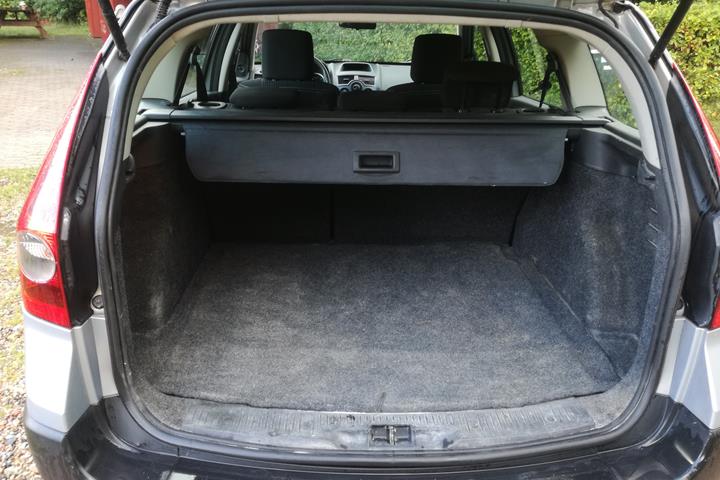 Grå Renault Megane II fra 2006