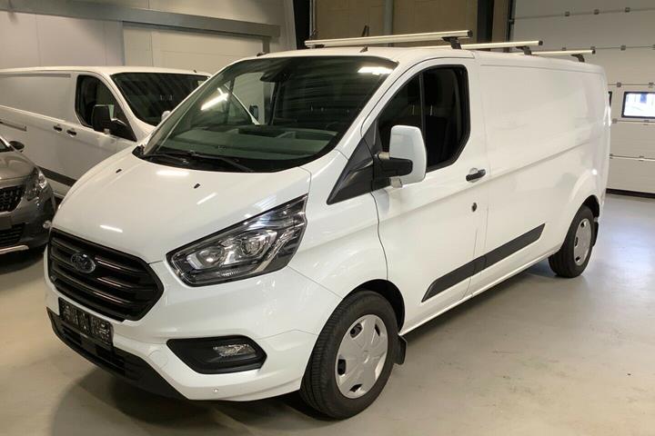 Hvid Ford Transit Custom 320L fra 2018