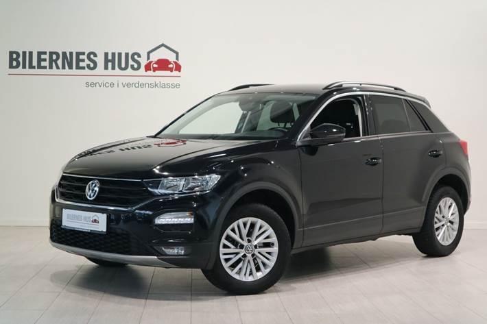Grå VW T-Roc fra 2019
