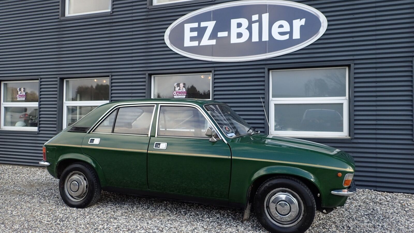 Grøn Austin Allegro fra 1977
