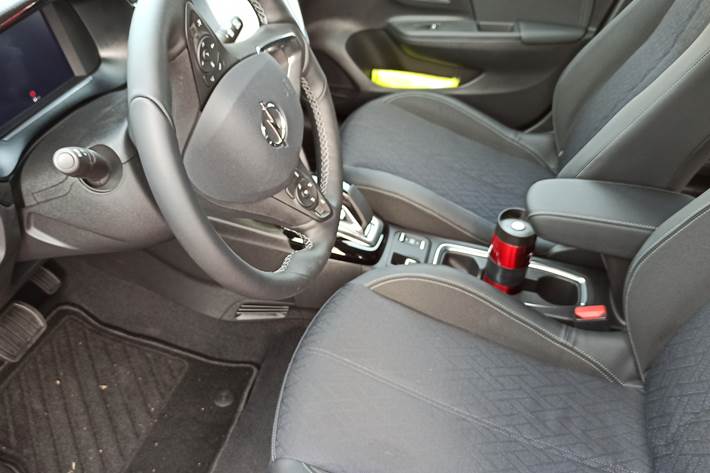 Orange Opel Corsa-e fra 2020