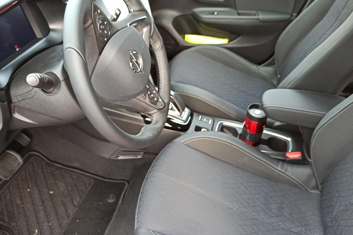 Orange Opel Corsa-e fra 2020