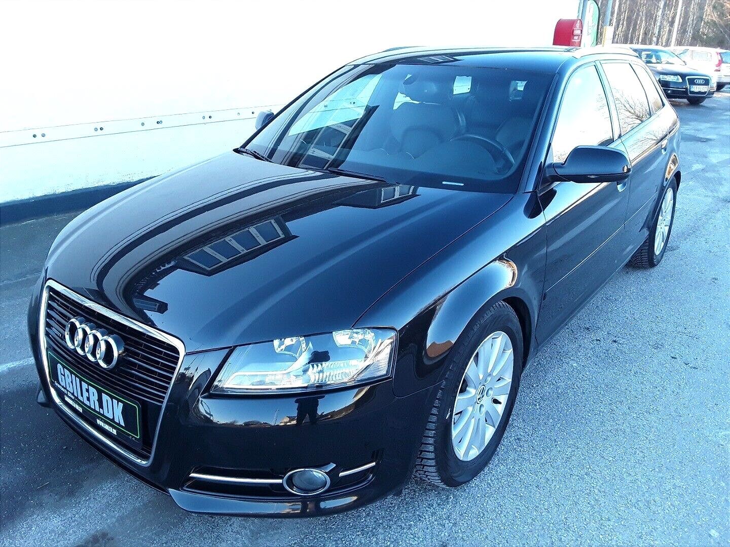 Sort Audi A3 fra 2012