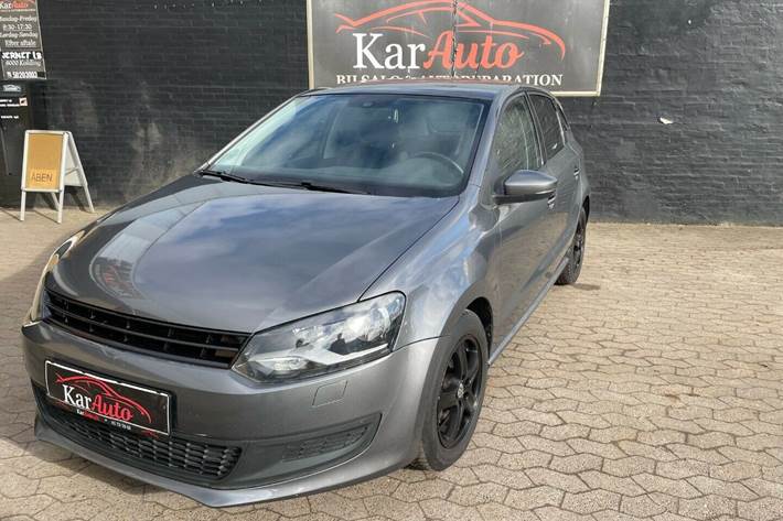Grøn VW Polo fra 2011