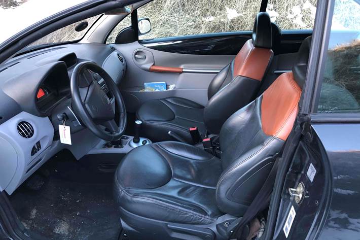 Sort Citroën C3 Pluriel fra 2004