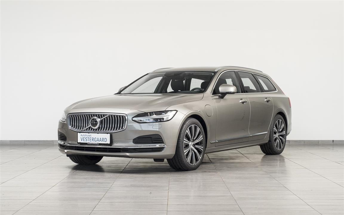 Grå Volvo V90 fra 2021