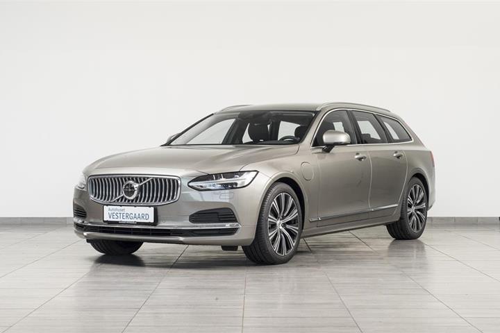 Grå Volvo V90 fra 2021