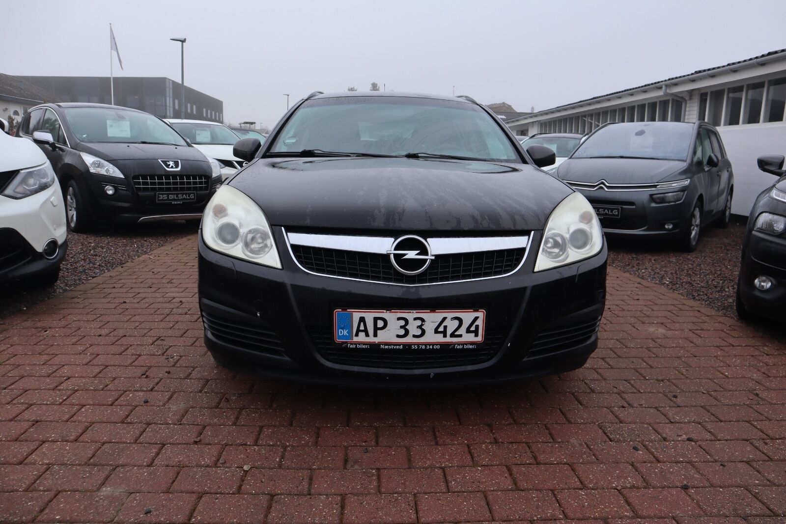 Grå Opel Vectra fra 2007