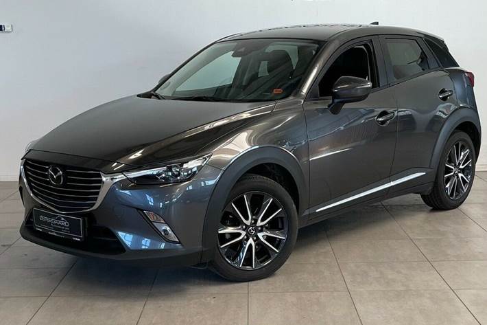 Grå Mazda CX-3 fra 2017