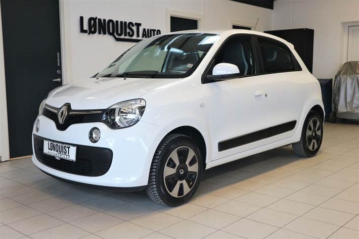 Hvid Renault Twingo fra 2015