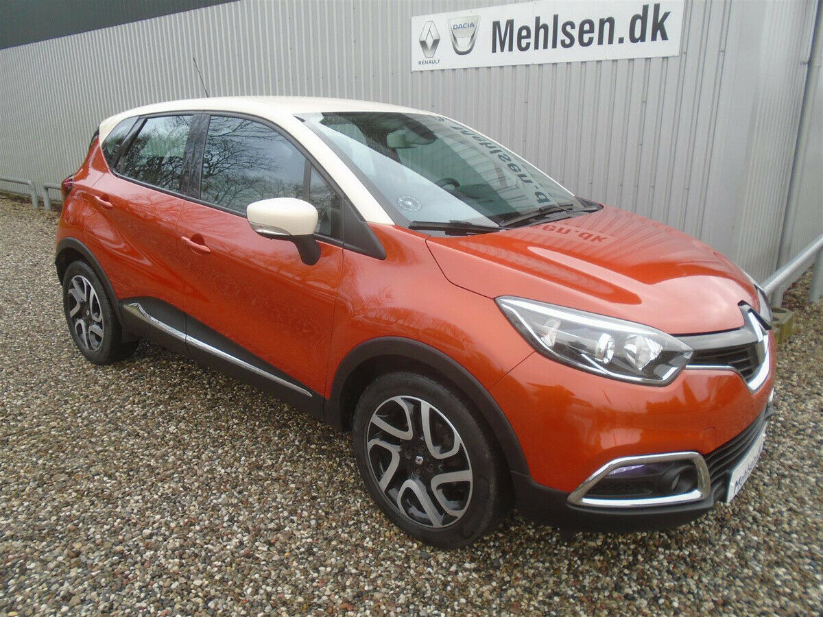 Grå Renault Captur fra 2013