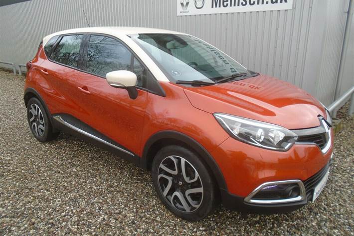 Grå Renault Captur fra 2013