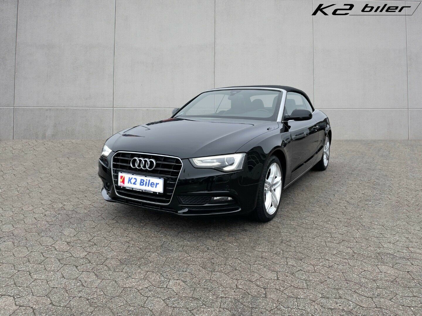 Grå Audi A5 fra 2012