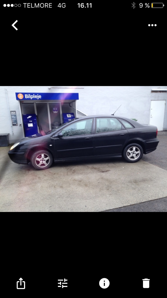 Sort Citroën C5 fra 2002
