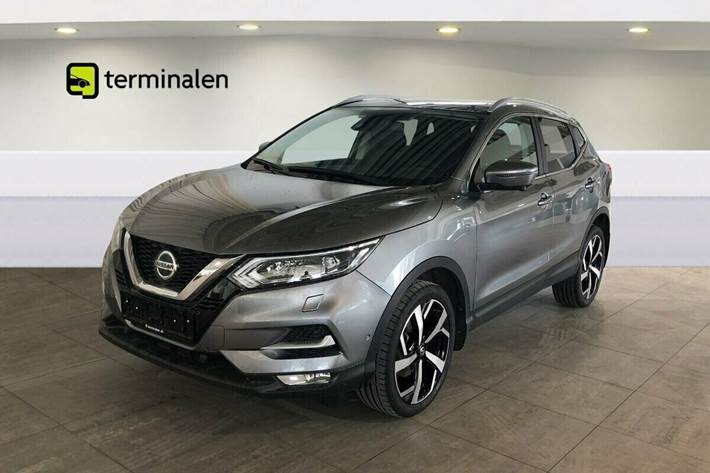 Grå Nissan Qashqai fra 2019