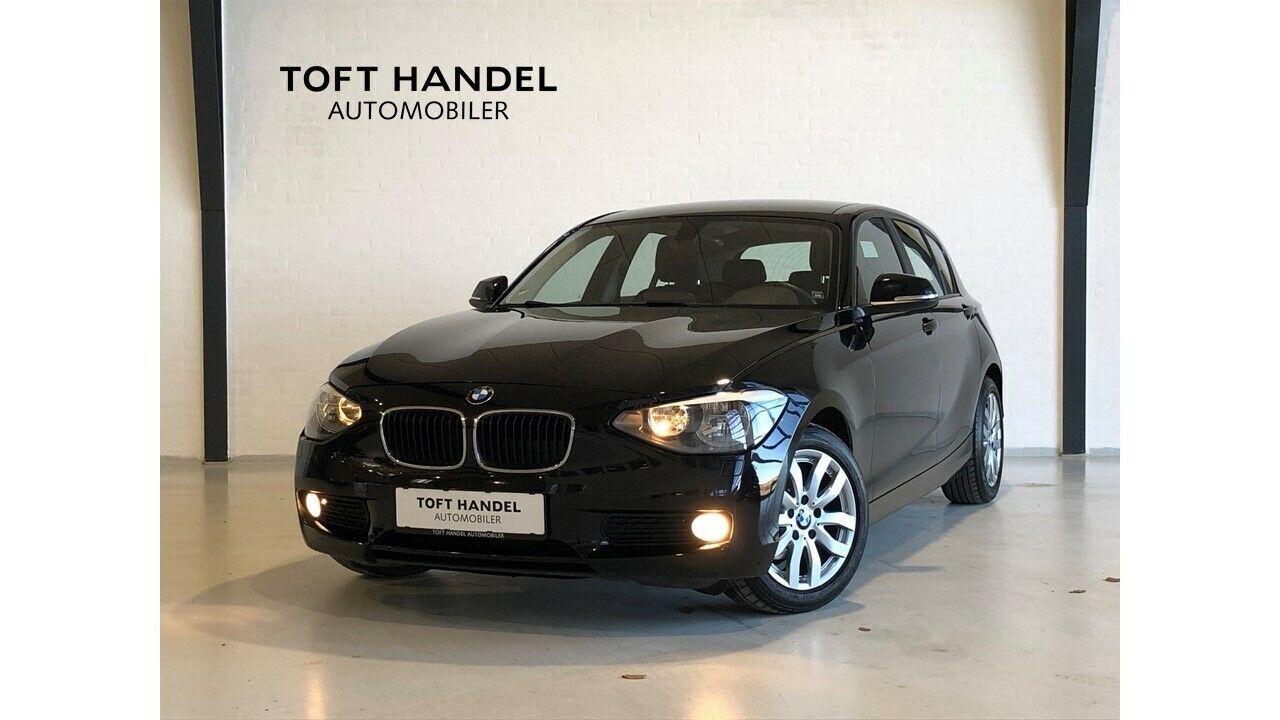 Sort BMW 116d fra 2013