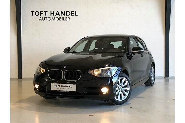Sort BMW 116d fra 2013