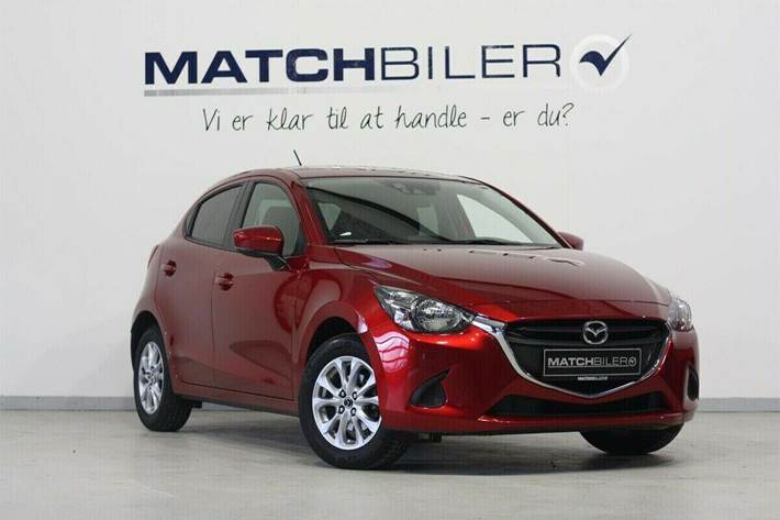 Grå Mazda 2 fra 2018