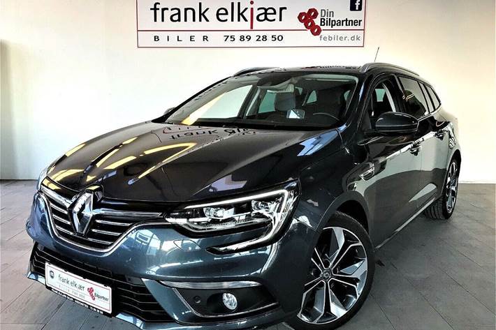 Grå Renault Mégane fra 2018