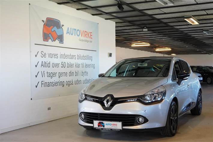 Grå Renault Clio fra 2015