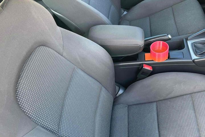 Blå Audi A3 fra 2007