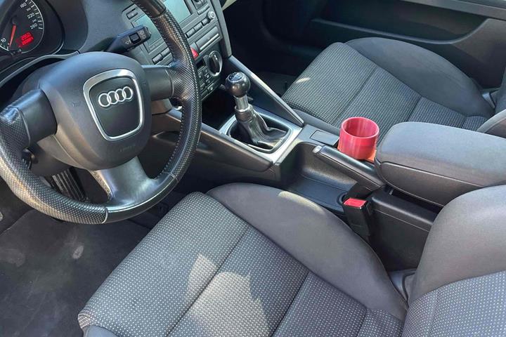 Blå Audi A3 fra 2007