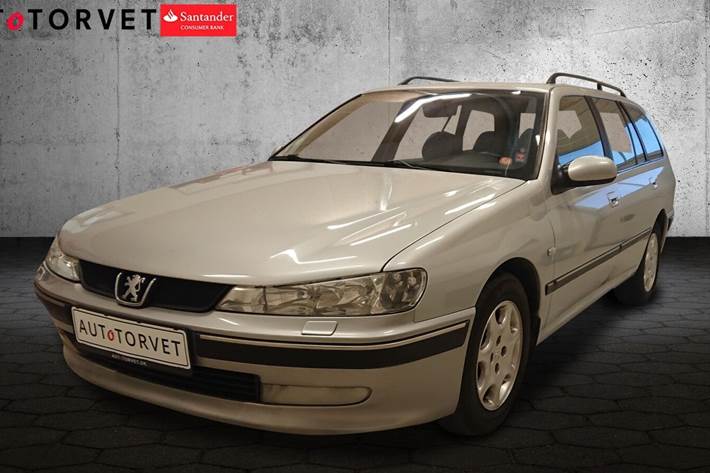 Grå Peugeot 406 fra 2002
