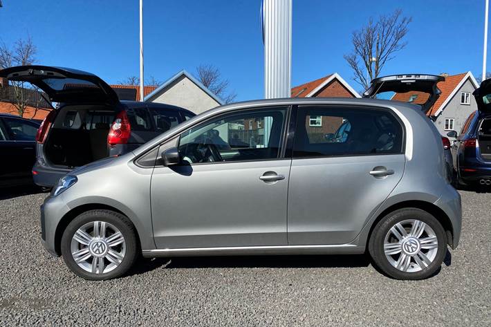 Grå VW UP! fra 2017