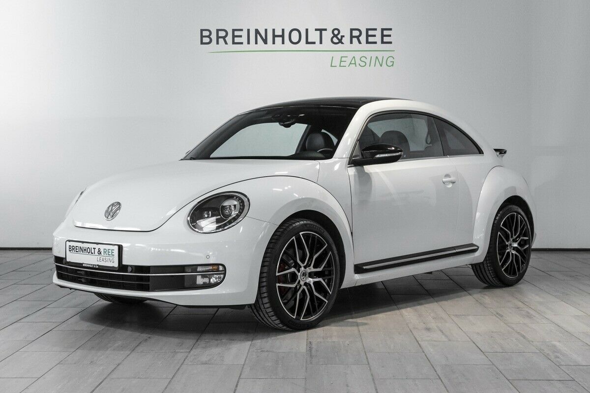 Grå VW The Beetle fra 2015