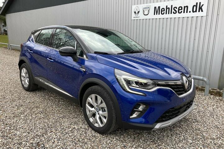 Blå Renault Captur fra 2021
