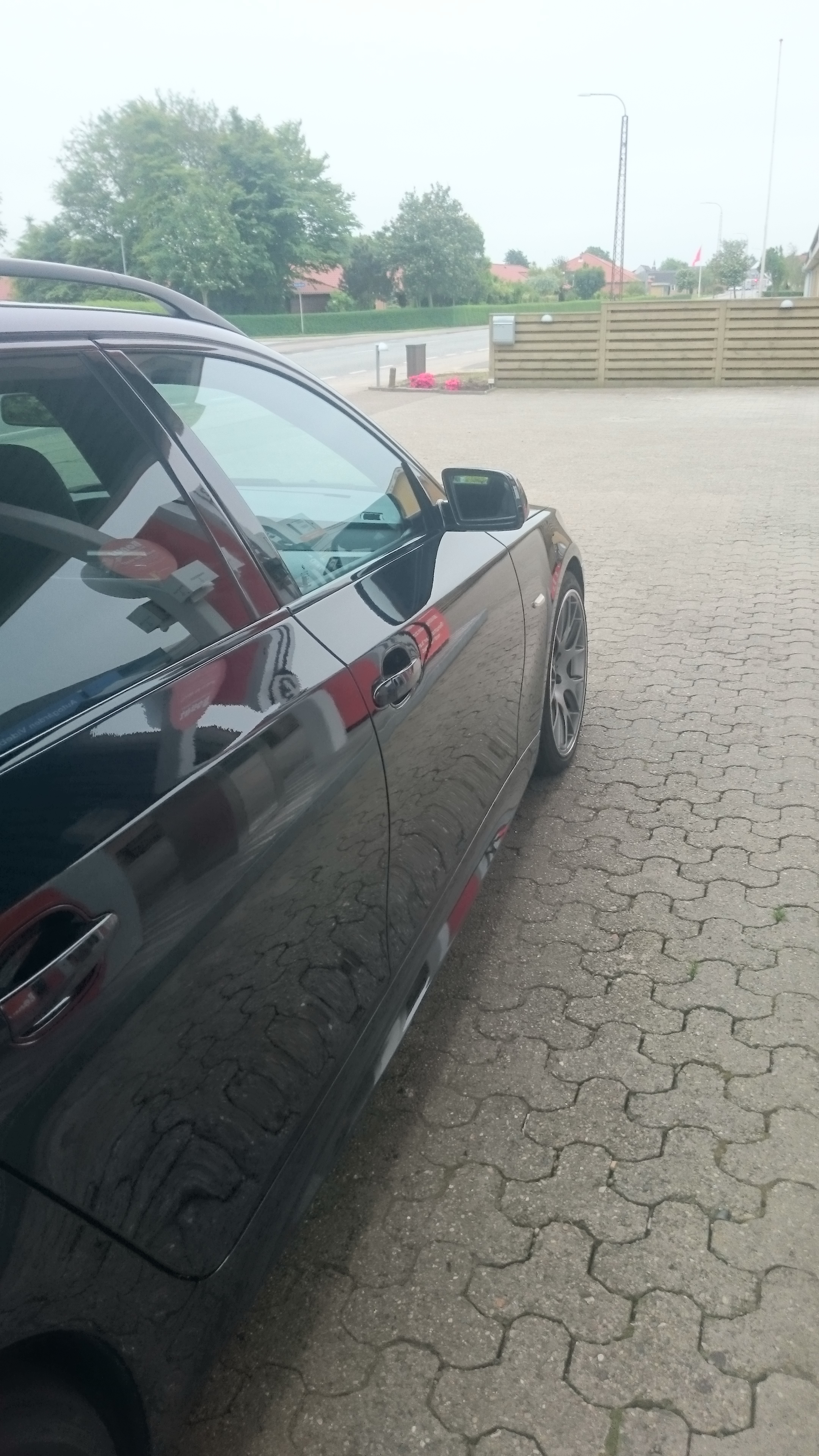 Blå BMW 530d fra 2006